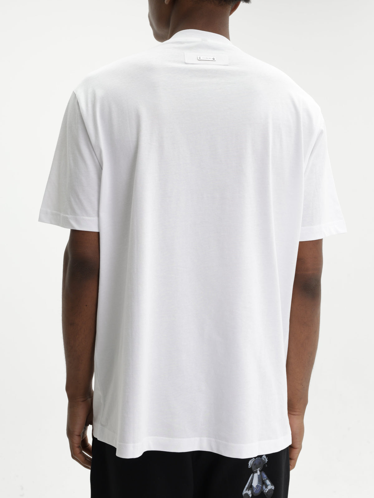 Iceberg T-Shirt Teddy Print White