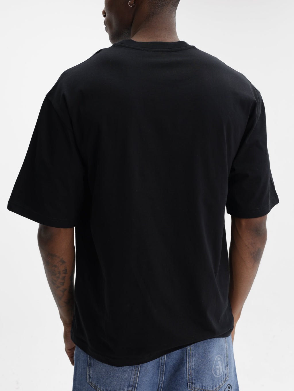 Iceberg Jeans T-Shirt Teddy Print Black