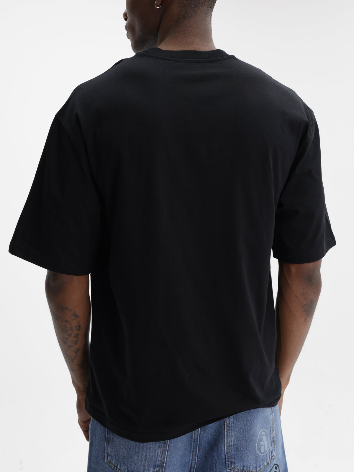 Iceberg Jeans T-Shirt Teddy Print Black