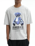 Iceberg Jeans T-Shirt Teddy Print Grey