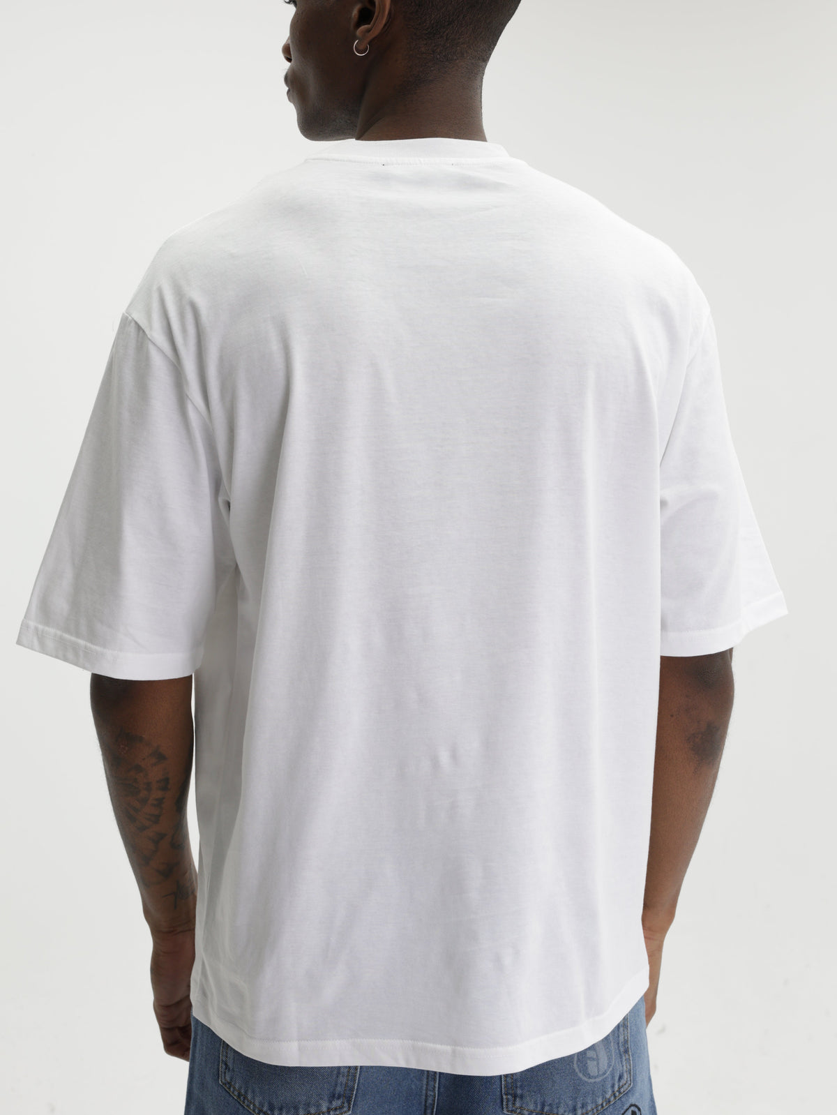 Iceberg Jeans T-Shirt Purple Smiley Print White