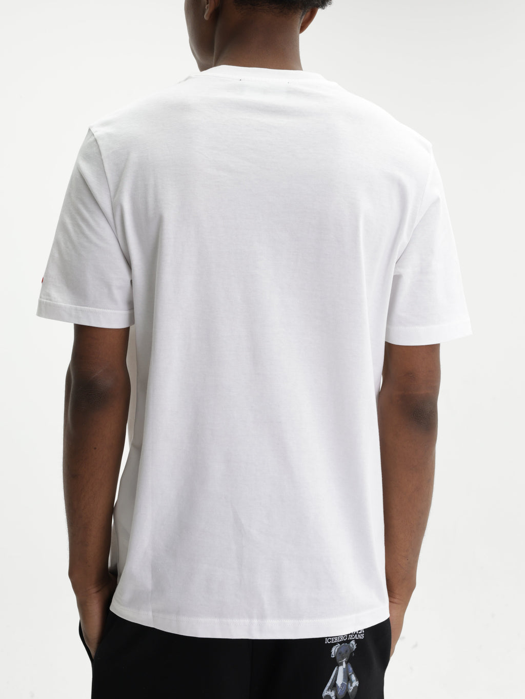 Iceberg Jeans T-Shirt Tomato 1986 Print White