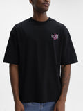 Iceberg Jeans T-Shirt Smiley Logo  Black