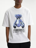 Iceberg Jeans T-Shirt Teddy Print White