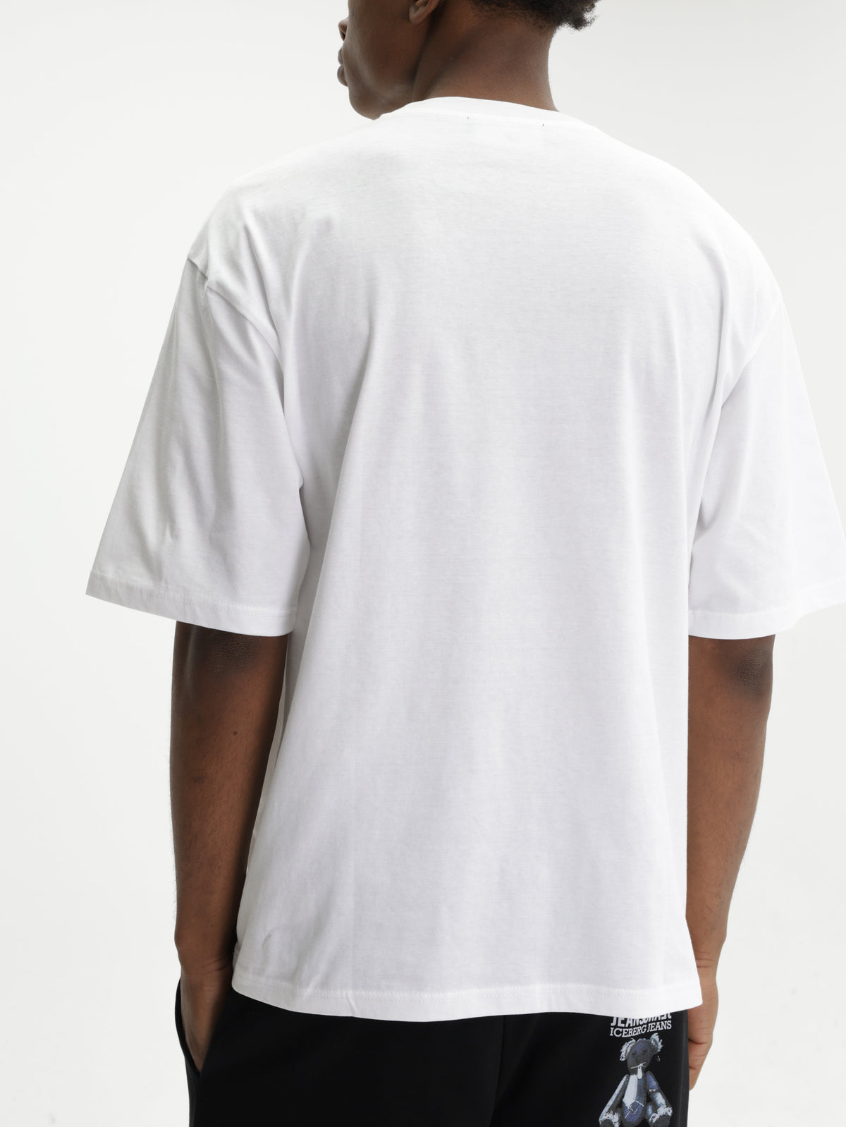Iceberg Jeans T-Shirt Teddy Print White