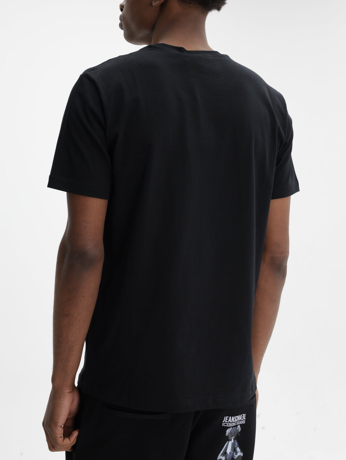 Iceberg T-Shirt Social Club Print Black