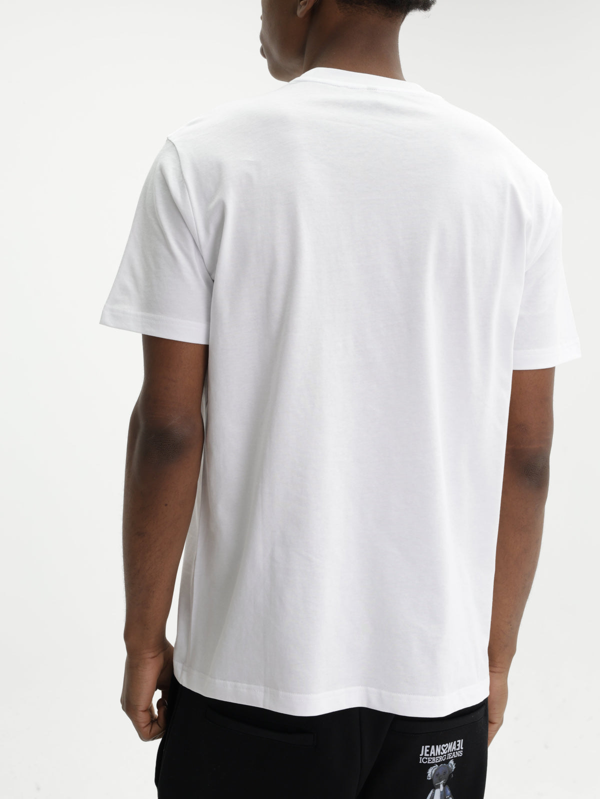 Iceberg T-Shirt Ib Embroided Crew White