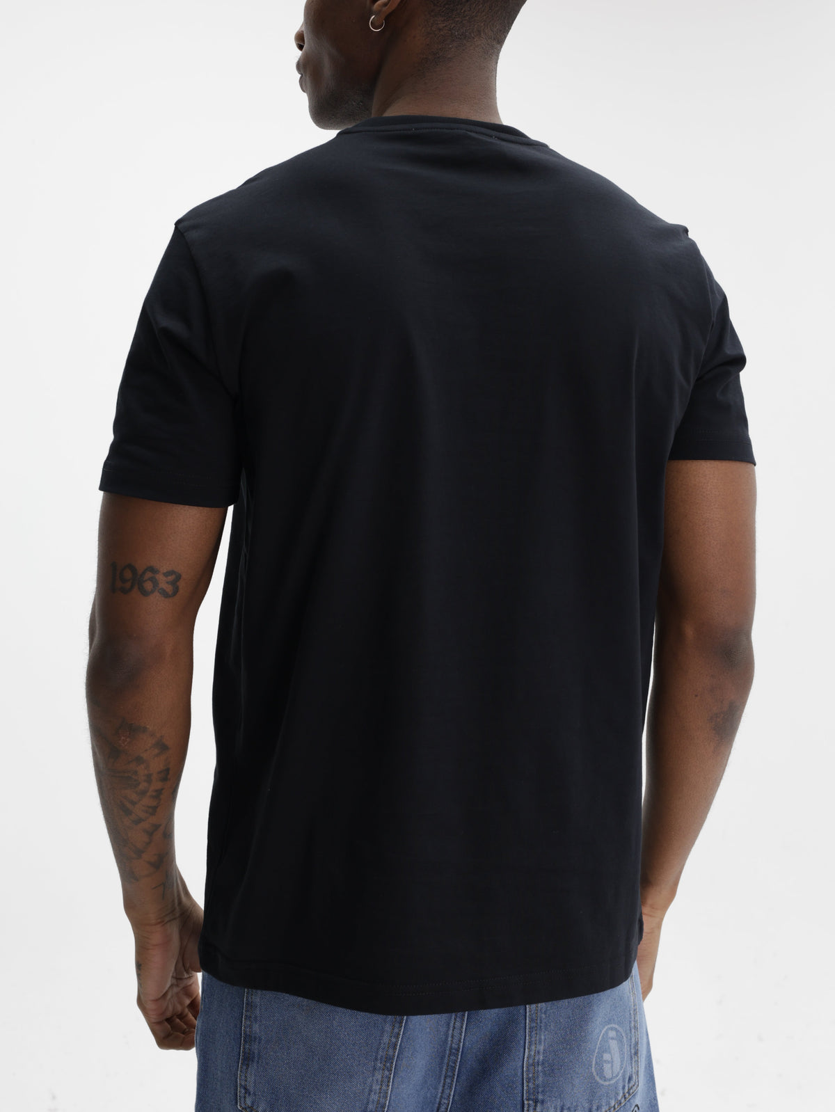 Iceberg T-Shirt Ib Embroided Crew Black