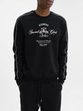 Iceberg Sweater Social Club Print Black
