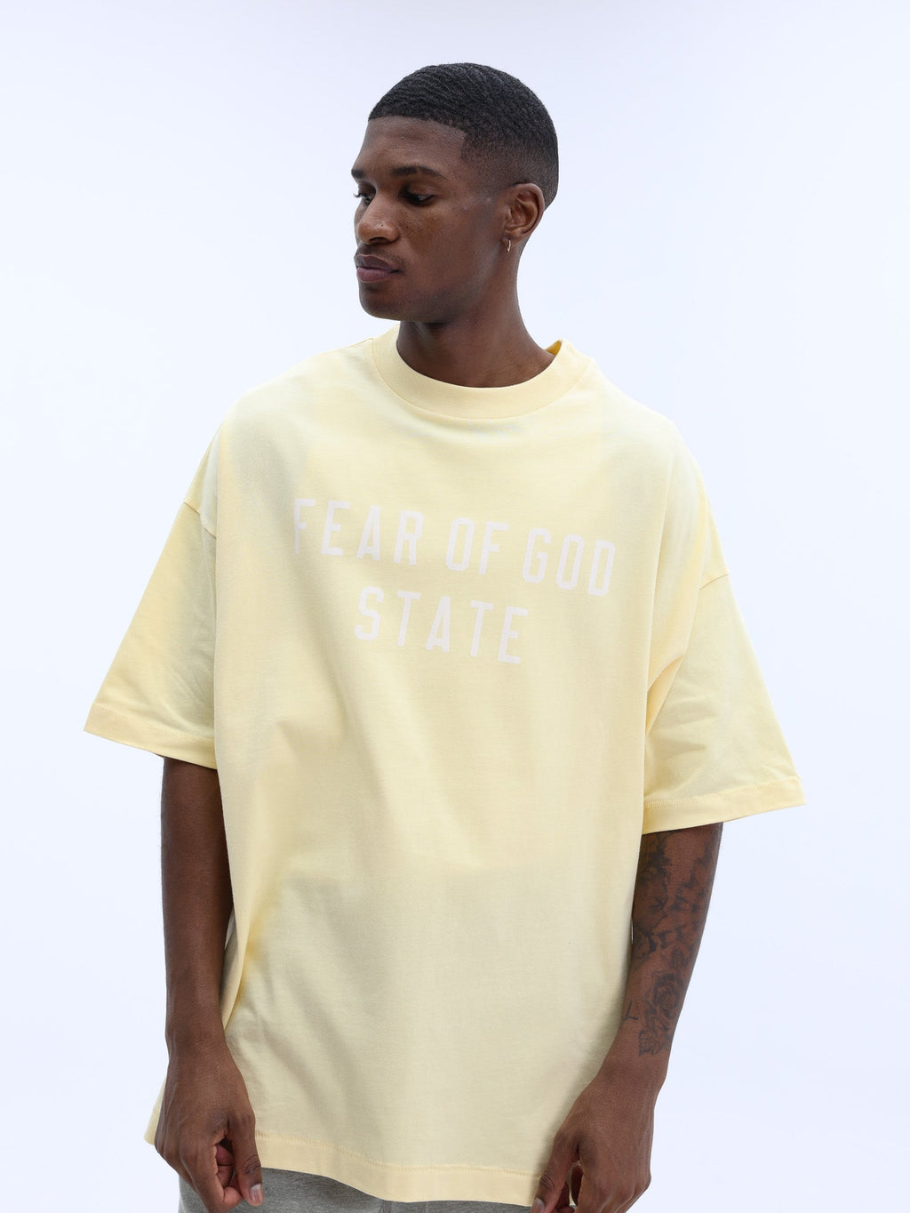 Essentials 90's Fit Tee Garden Yellow