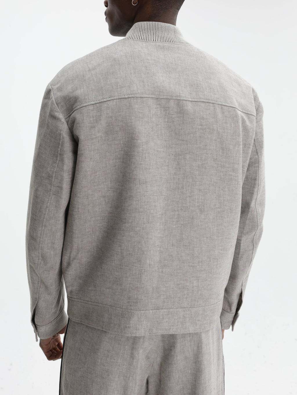 Iceberg Jacket Zip High Neck  Sand