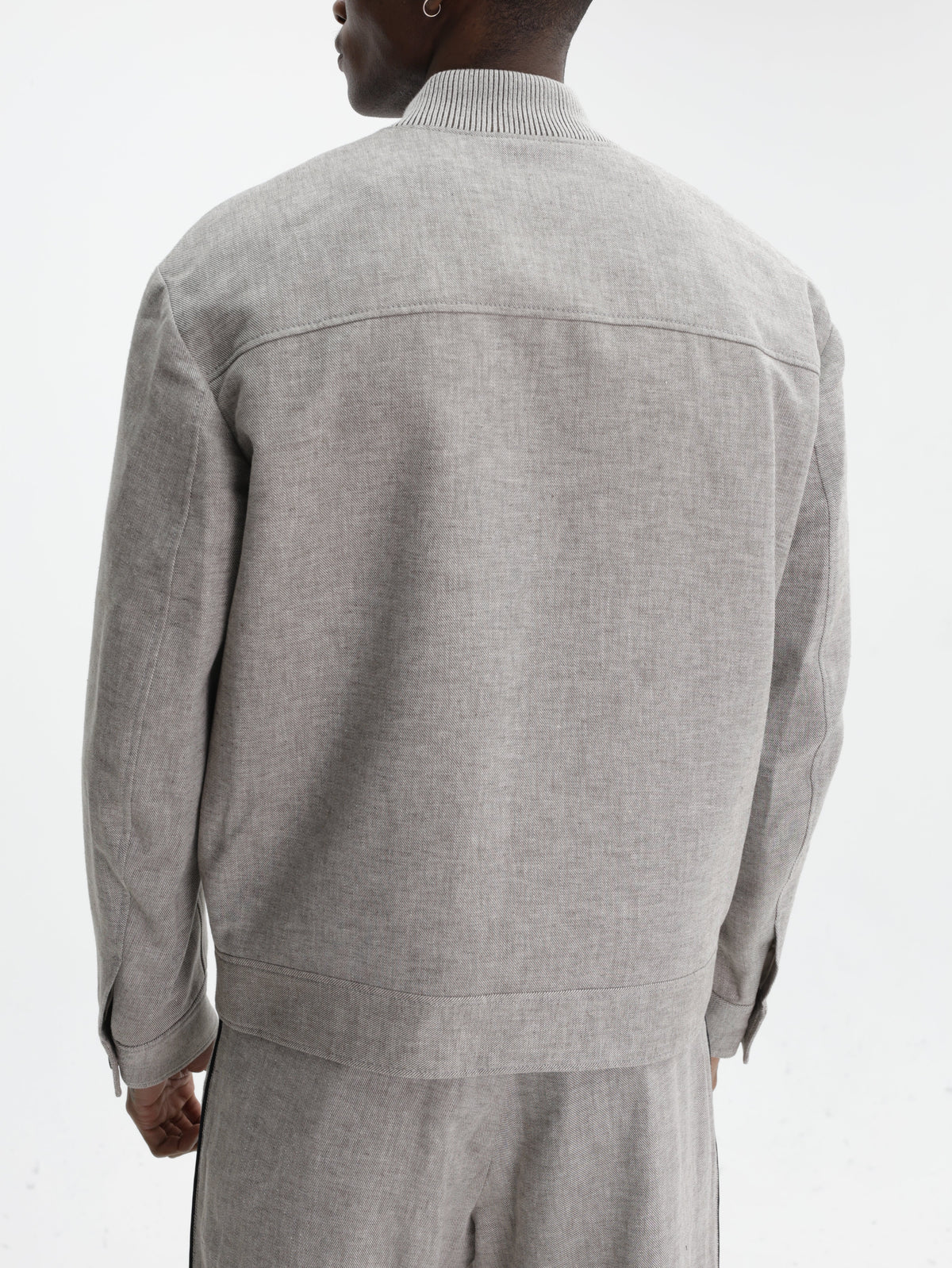 Iceberg Jacket Zip High Neck  Sand