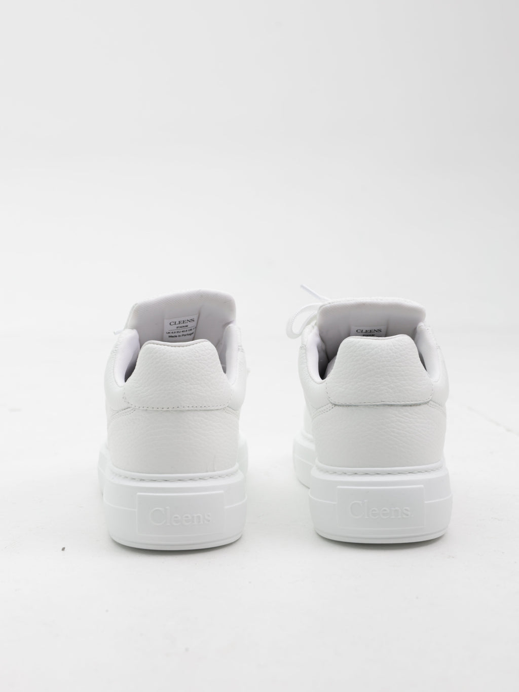 Cleens Sneakers C32 Full Textured White