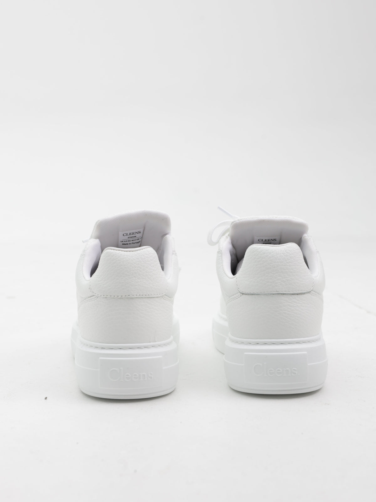 Cleens Sneakers C32 Full Textured White