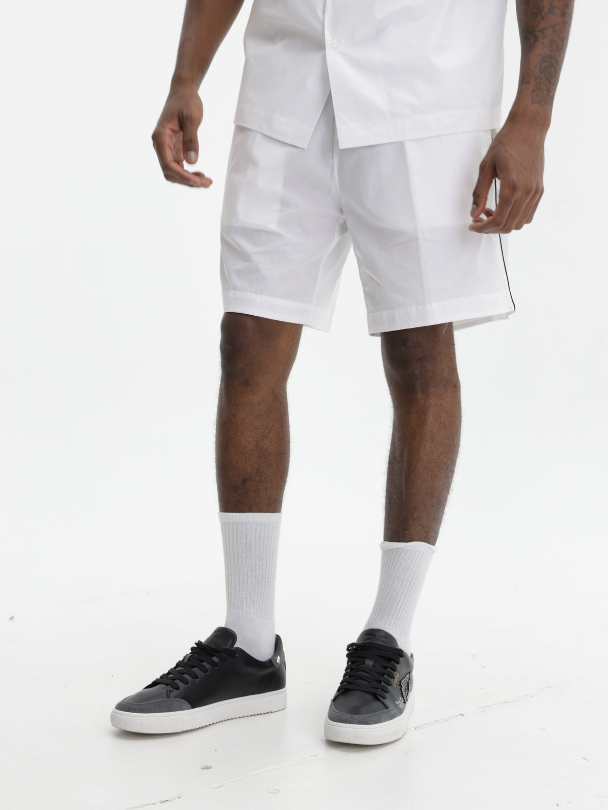 Iceberg Shorts Pocket Logo Ib White