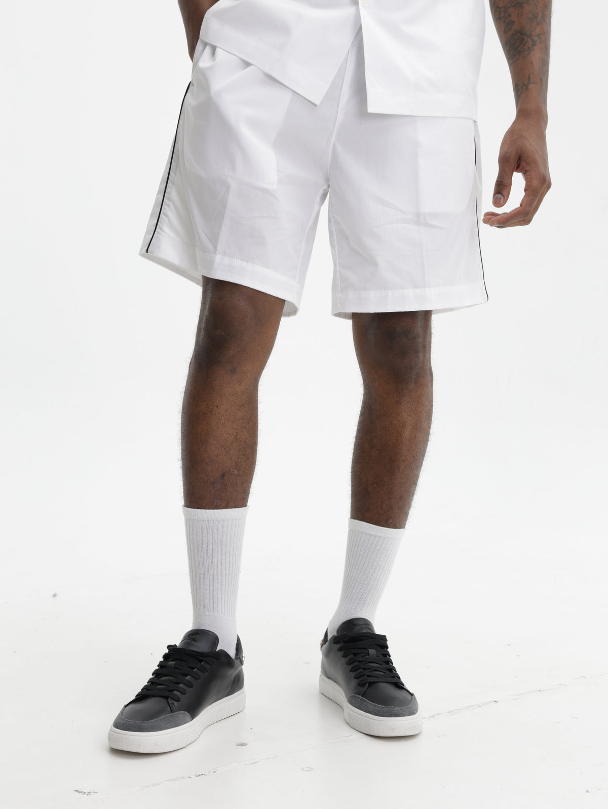 Iceberg Shorts Pocket Logo Ib White