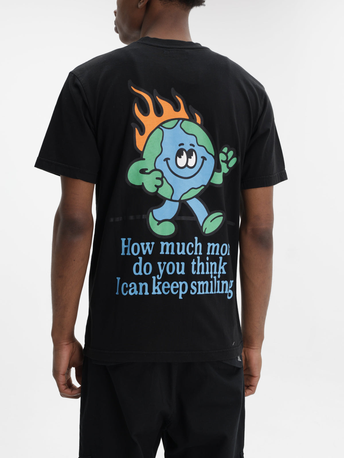 Market T-Shirt Keep Going Black