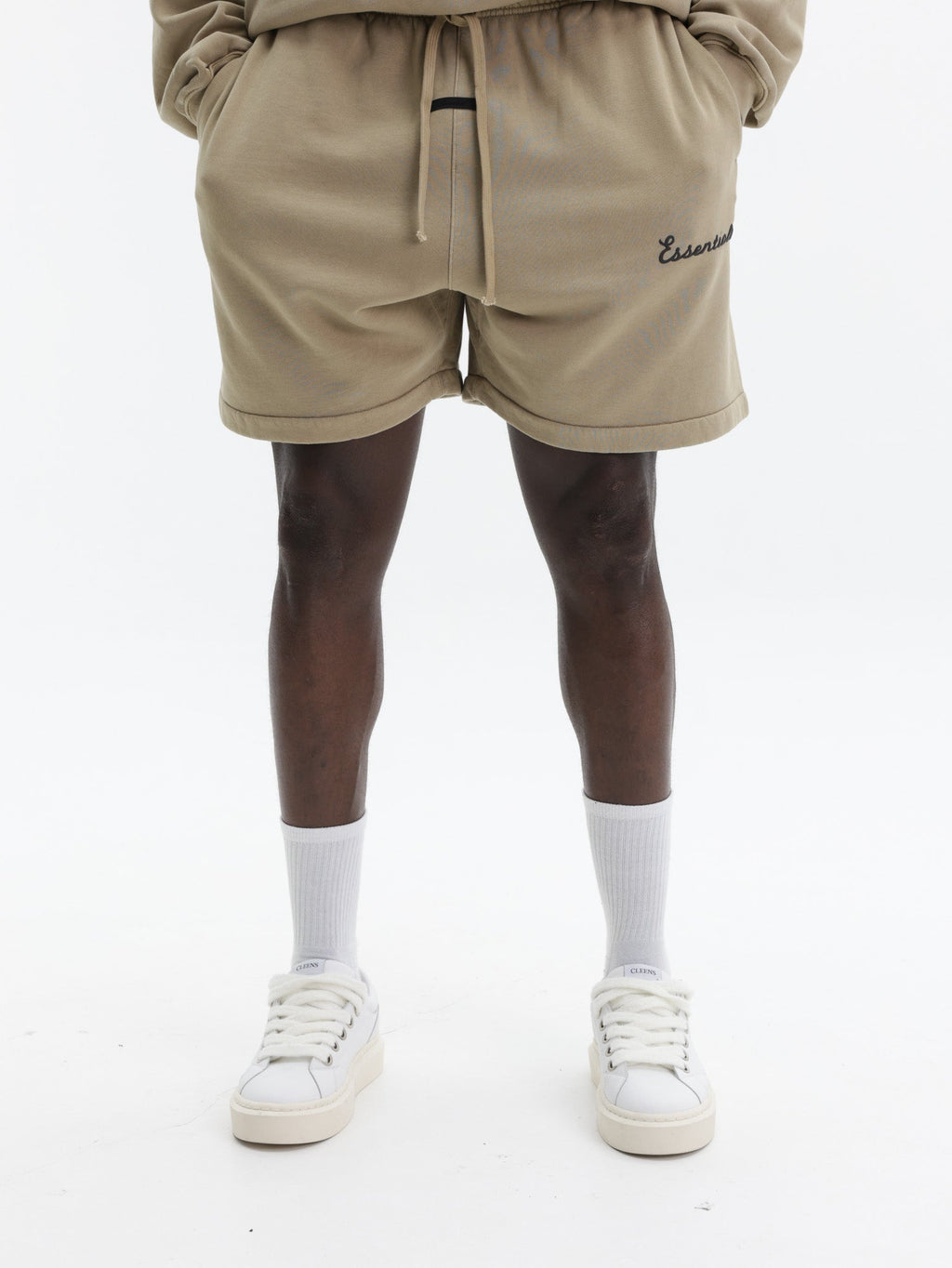Fear Of God Shorts Training Classic Fit Beige