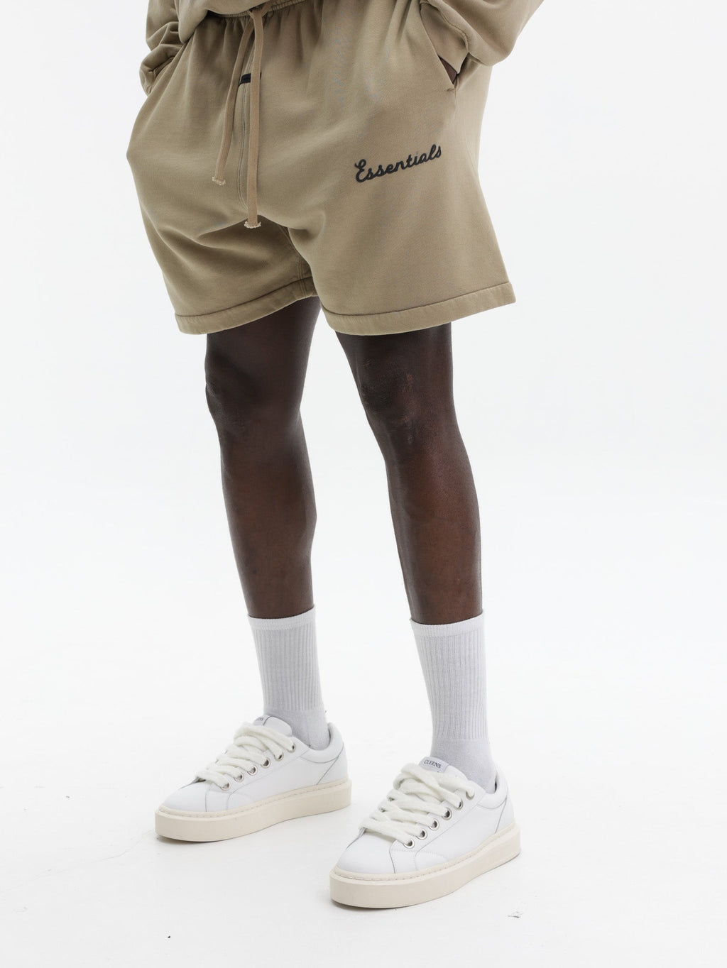 Fear Of God Shorts Training Classic Fit Beige