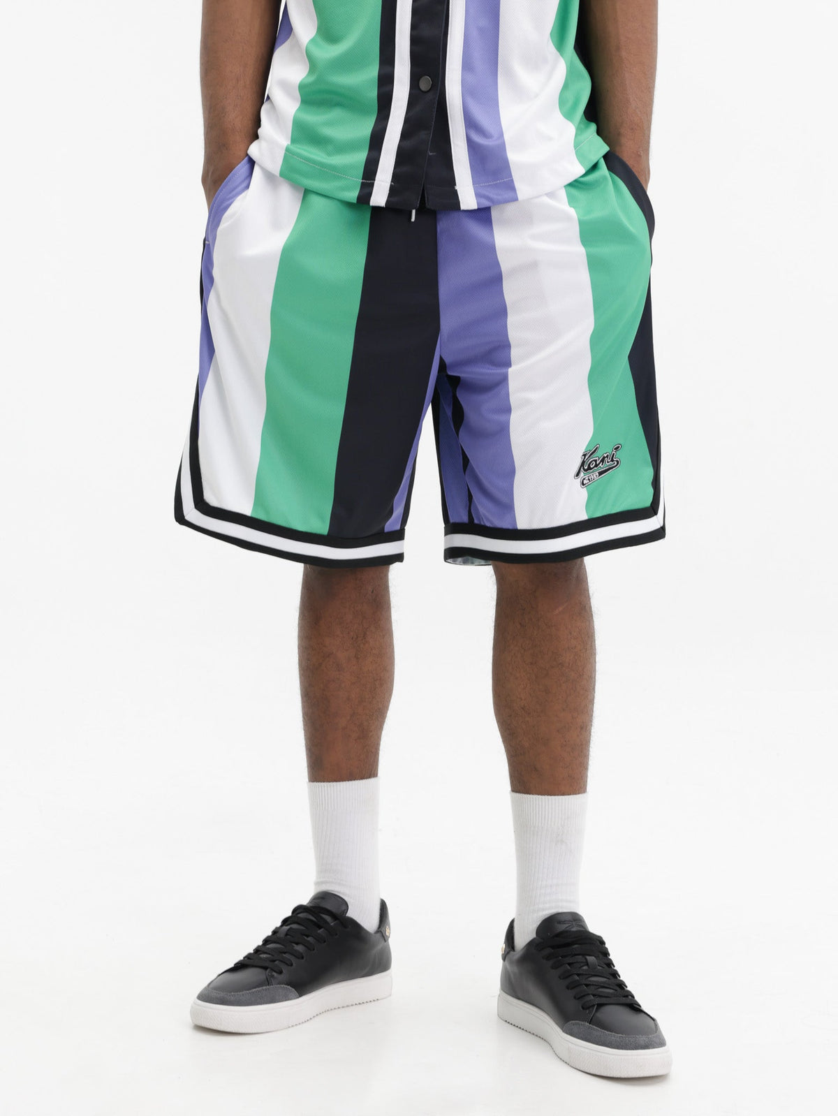 Karl Kani Shorts Stripe Multi Colour
