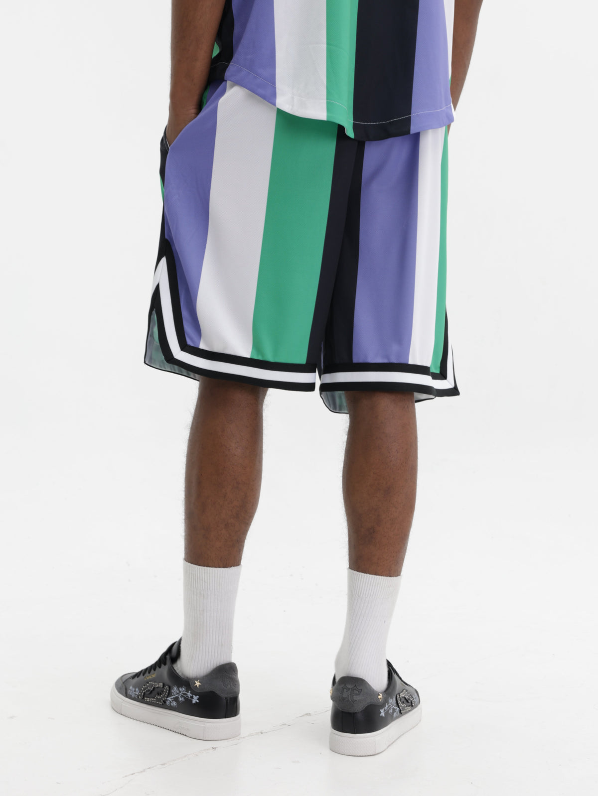 Karl Kani Shorts Stripe Multi Colour
