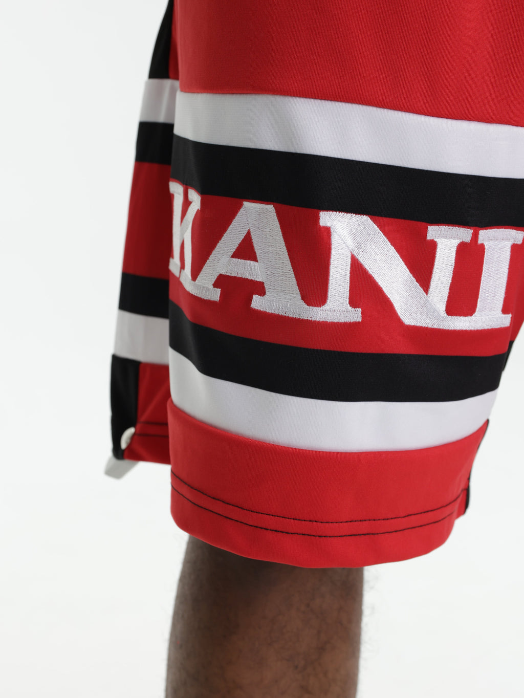 Karl Kani Shorts Retro Block Red-Black-White