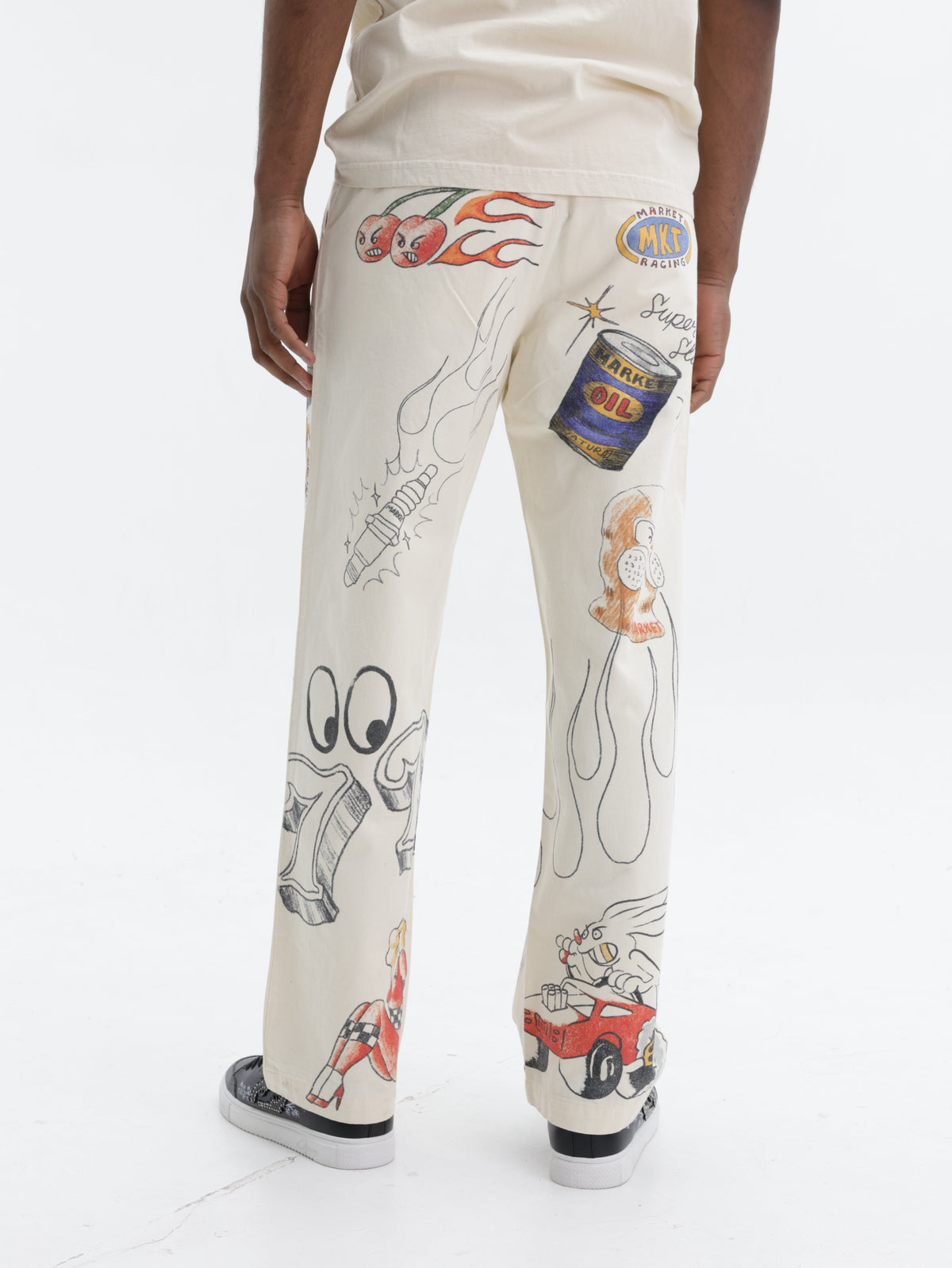 Market Jeans Horsepower Senior Ecru