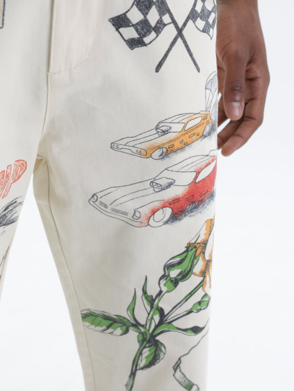 Market Jeans Horsepower Senior Ecru