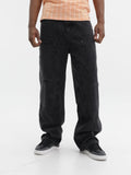KARL KANI JEANS DISTRESSED CARPENTER BLEACHED BLACK