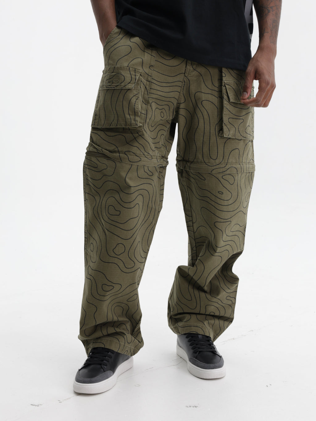 Market Pants Topo Moraine Kelp