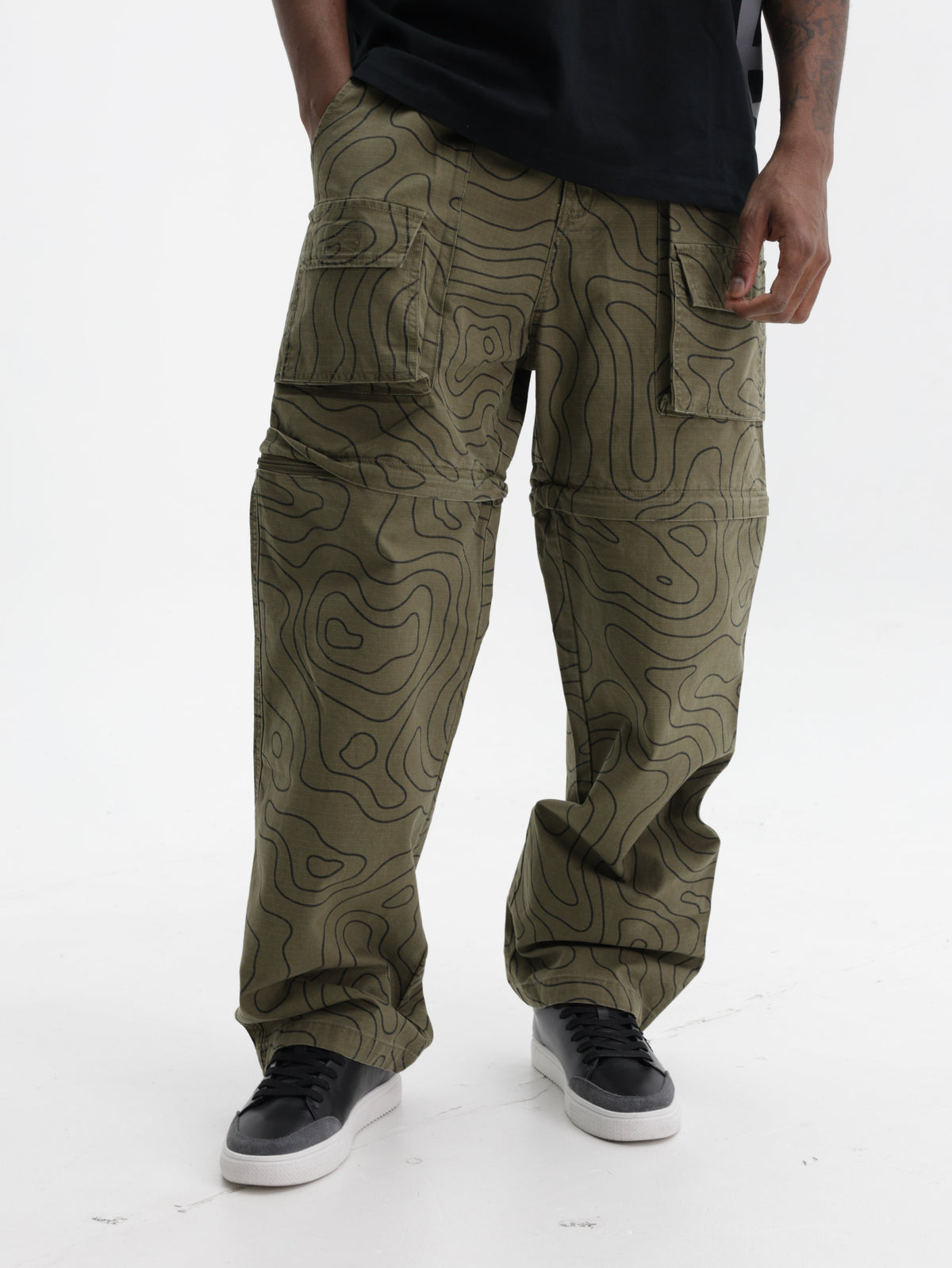 Market Pants Topo Moraine Kelp