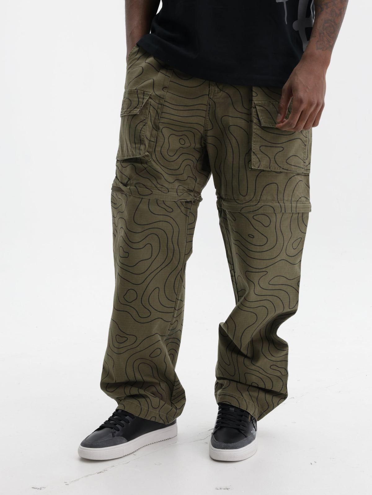 Market Pants Topo Moraine Kelp