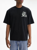 Off - White T-Shirt Grass Ink SS Black