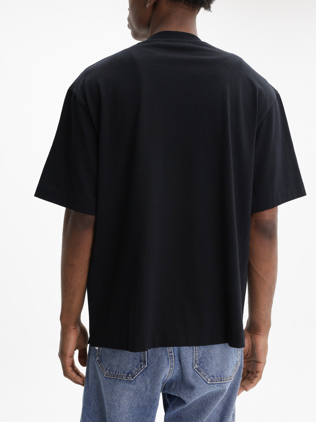 Off - White T-Shirt Grass Ink SS Black