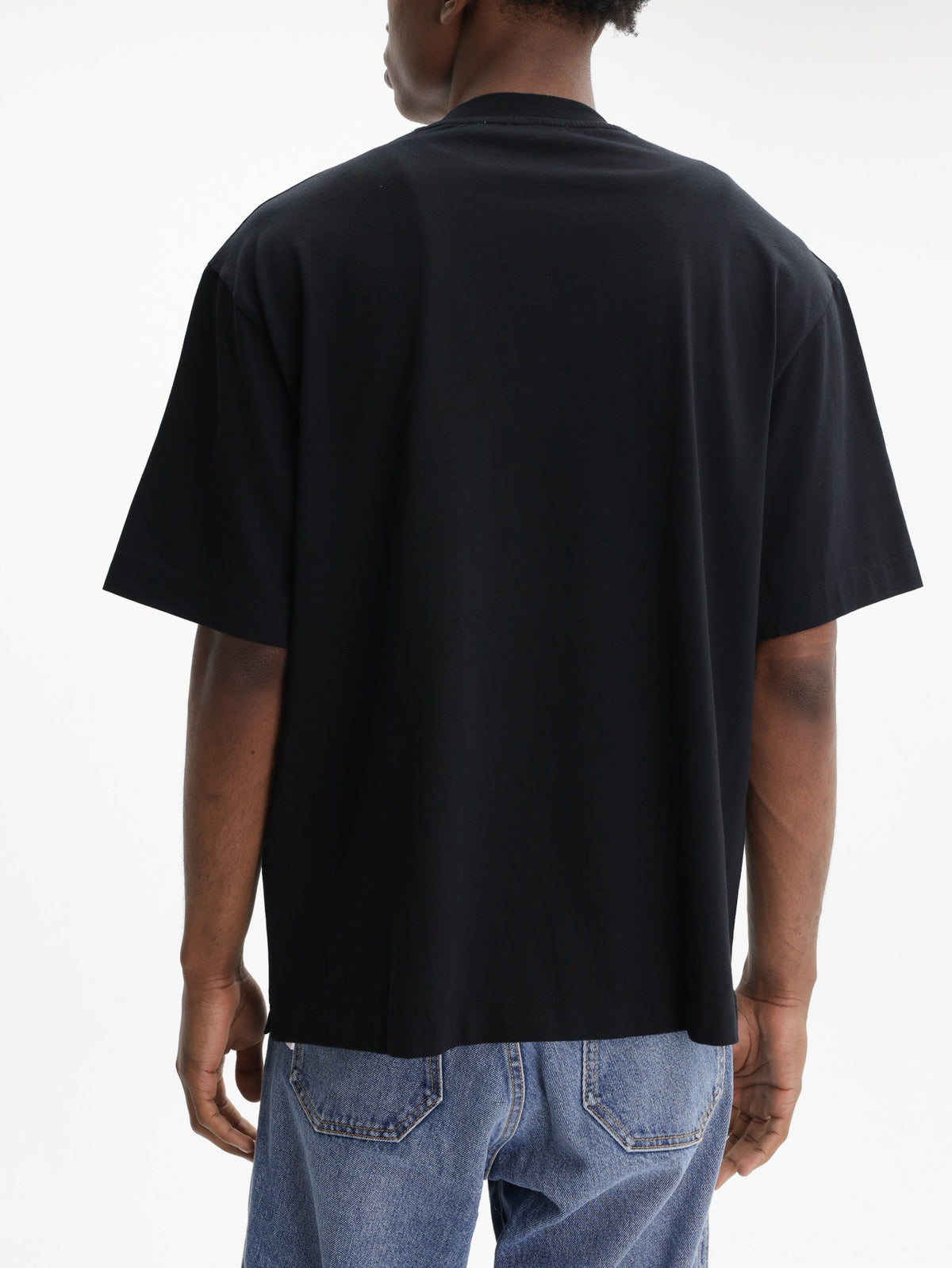 Off - White T-Shirt Grass Ink SS Black