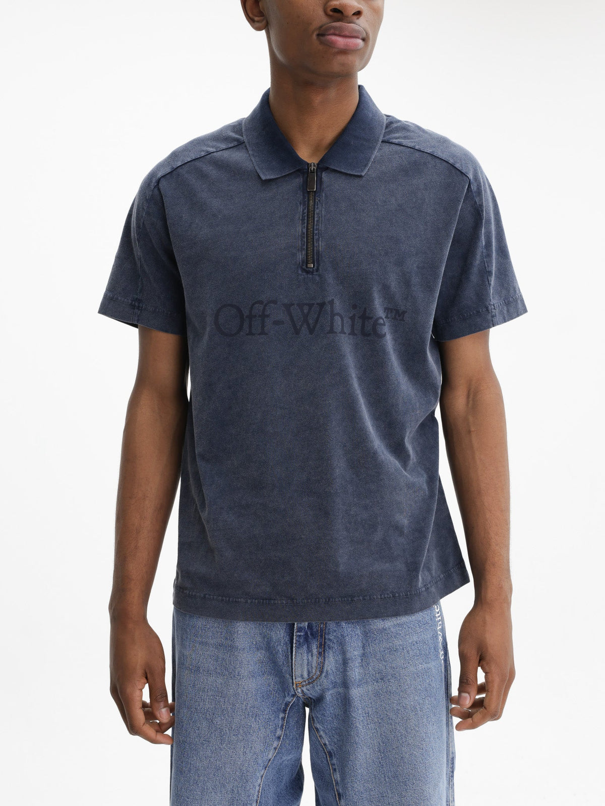Off - White T-Shirt Bookish Mar Midnight Blue