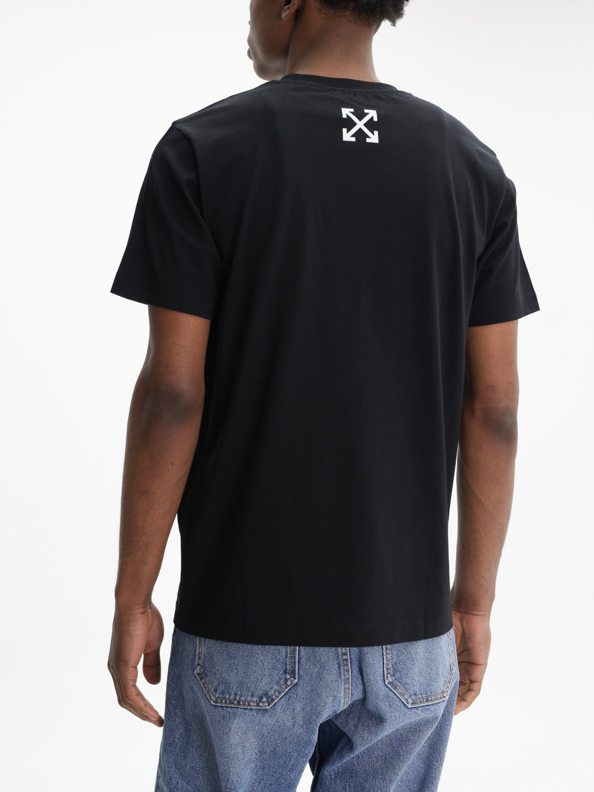 Off - White T-Shirt Eagle Rock SS Slim Black