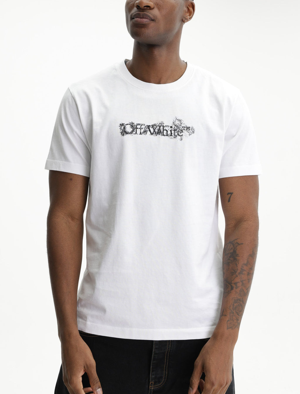 Off - White T-Shirt Heraldi Arrows White