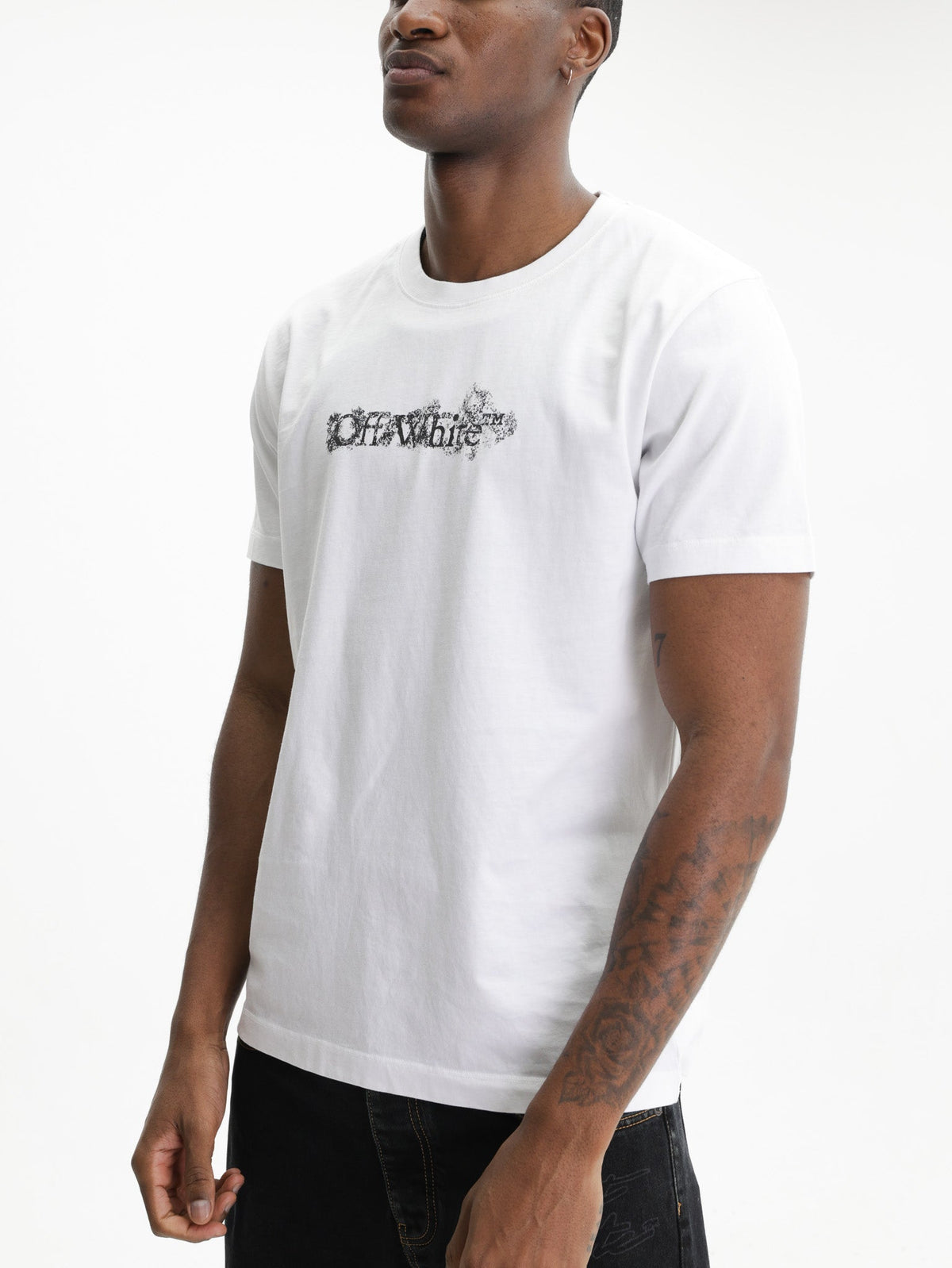 Off - White T-Shirt Heraldi Arrows White