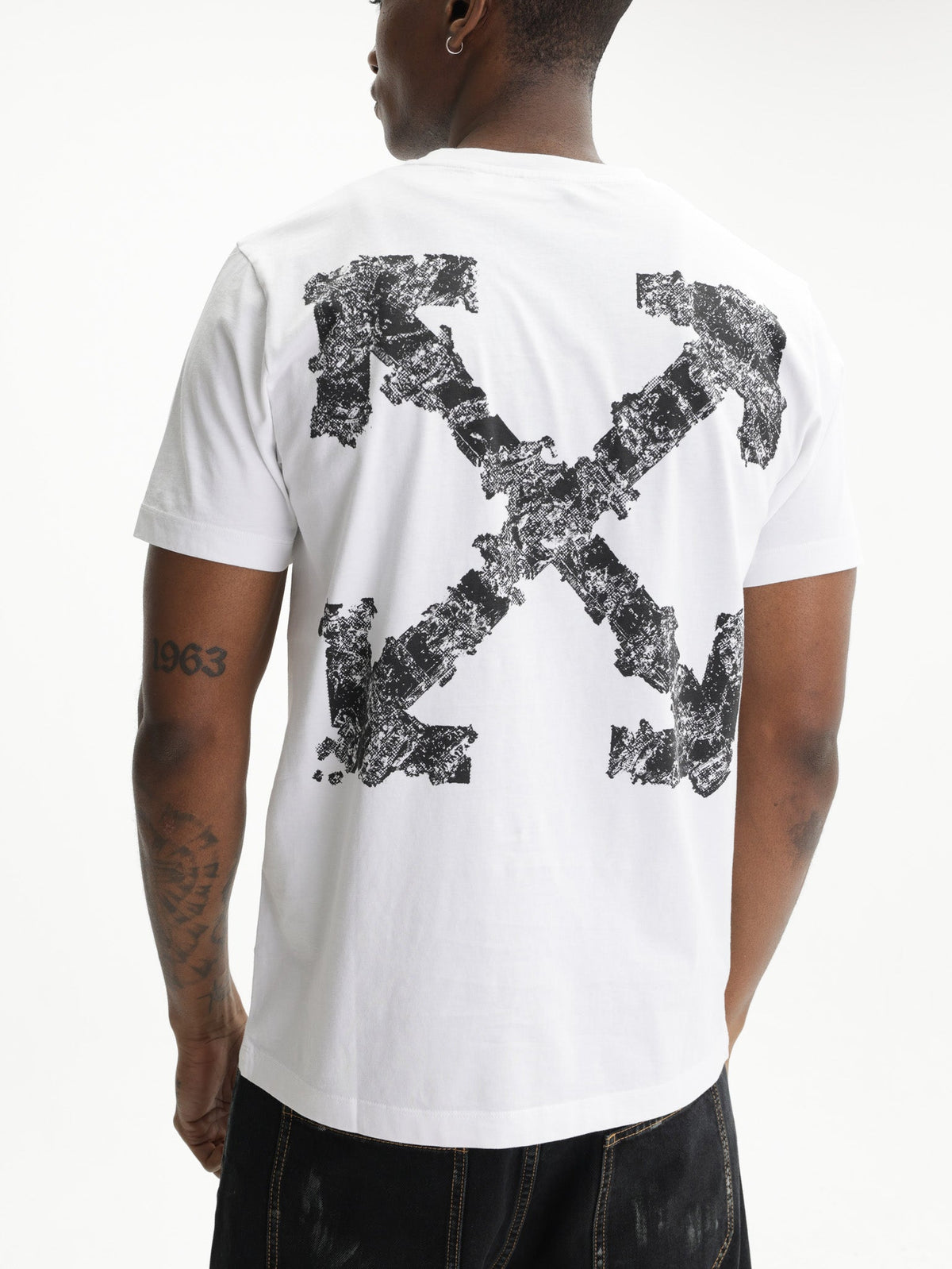 Off - White T-Shirt Heraldi Arrows White