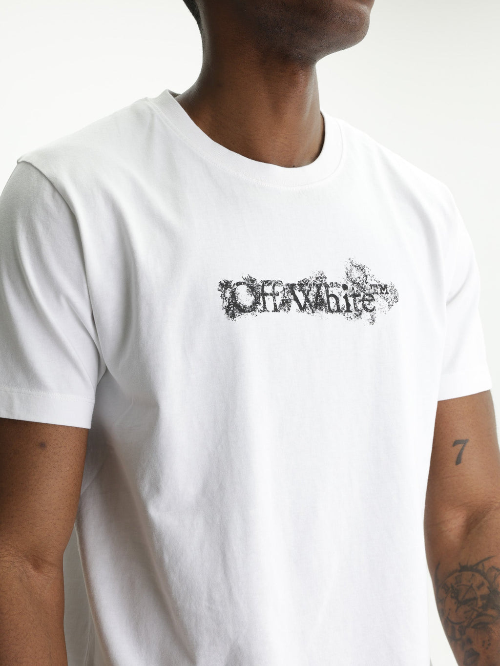 Off - White T-Shirt Heraldi Arrows White