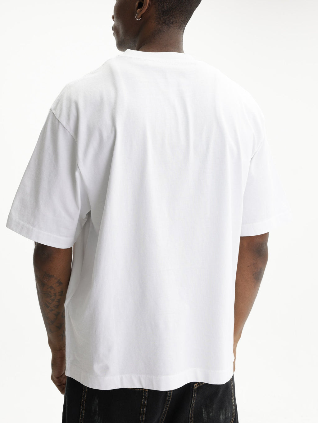 Off - White T-Shirt Big Bookish Skate White