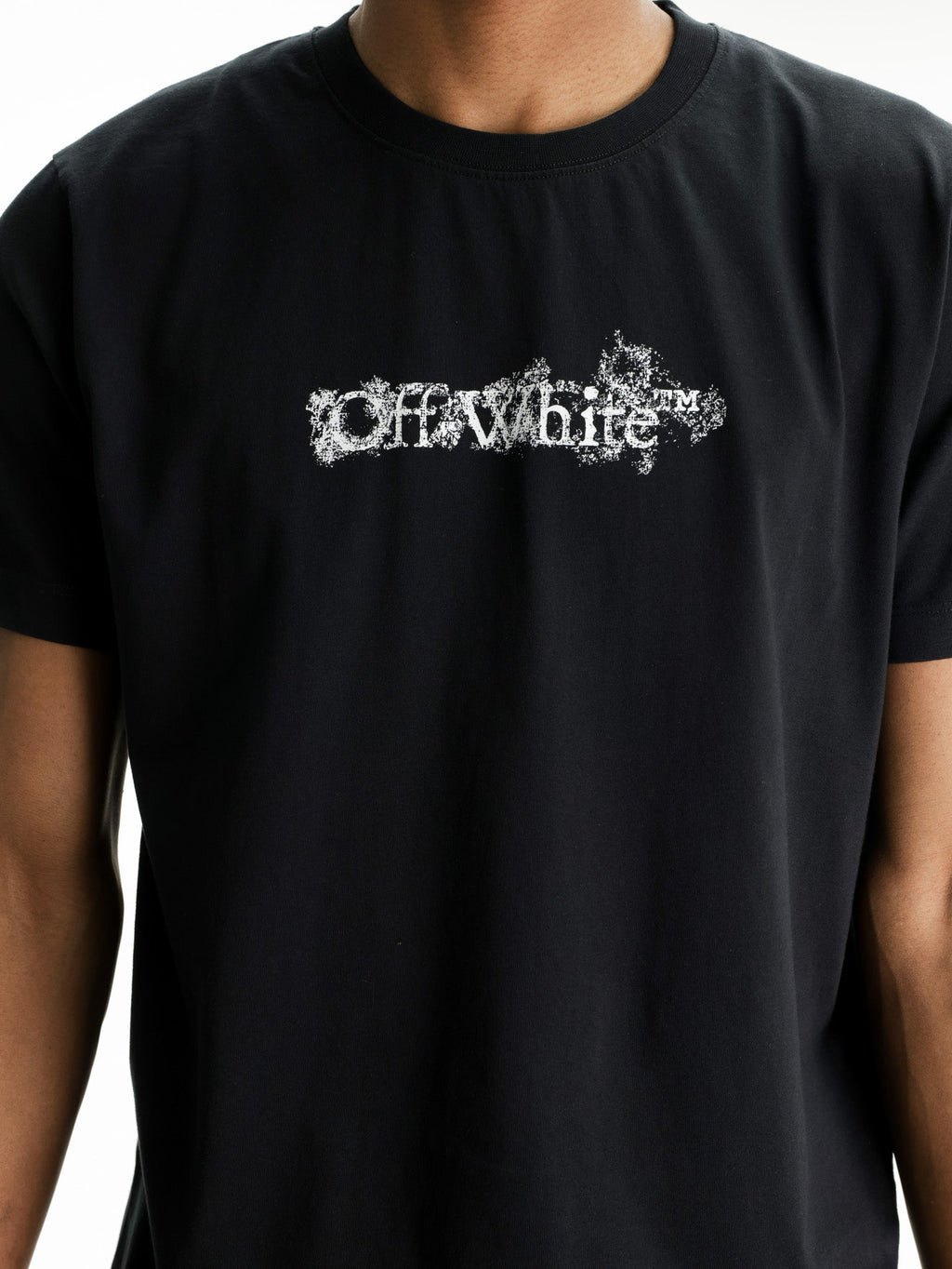 Off - White T-Shirt Heraldi Arrows Black