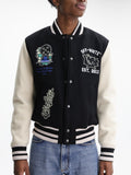 Off - White Jacket Panthers Varsity Black