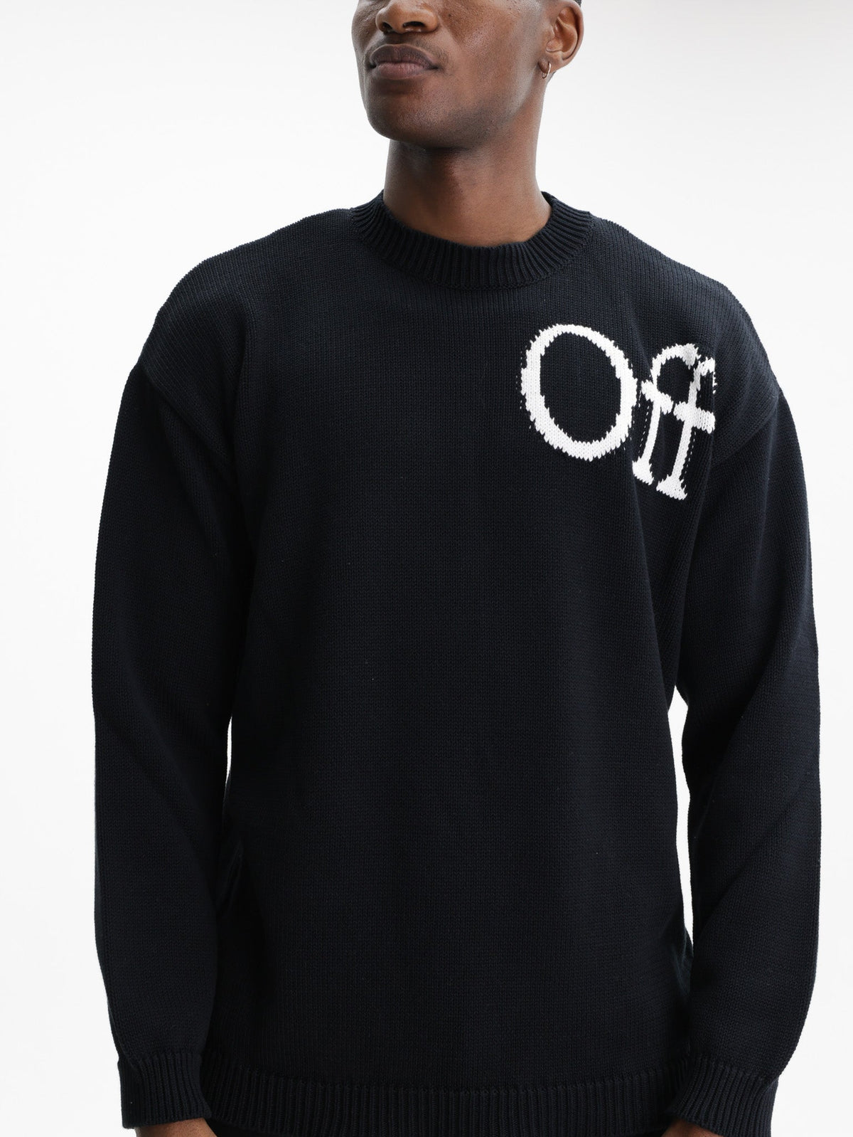 Off - White T-Shirt Cot Ow Shared Logo Black