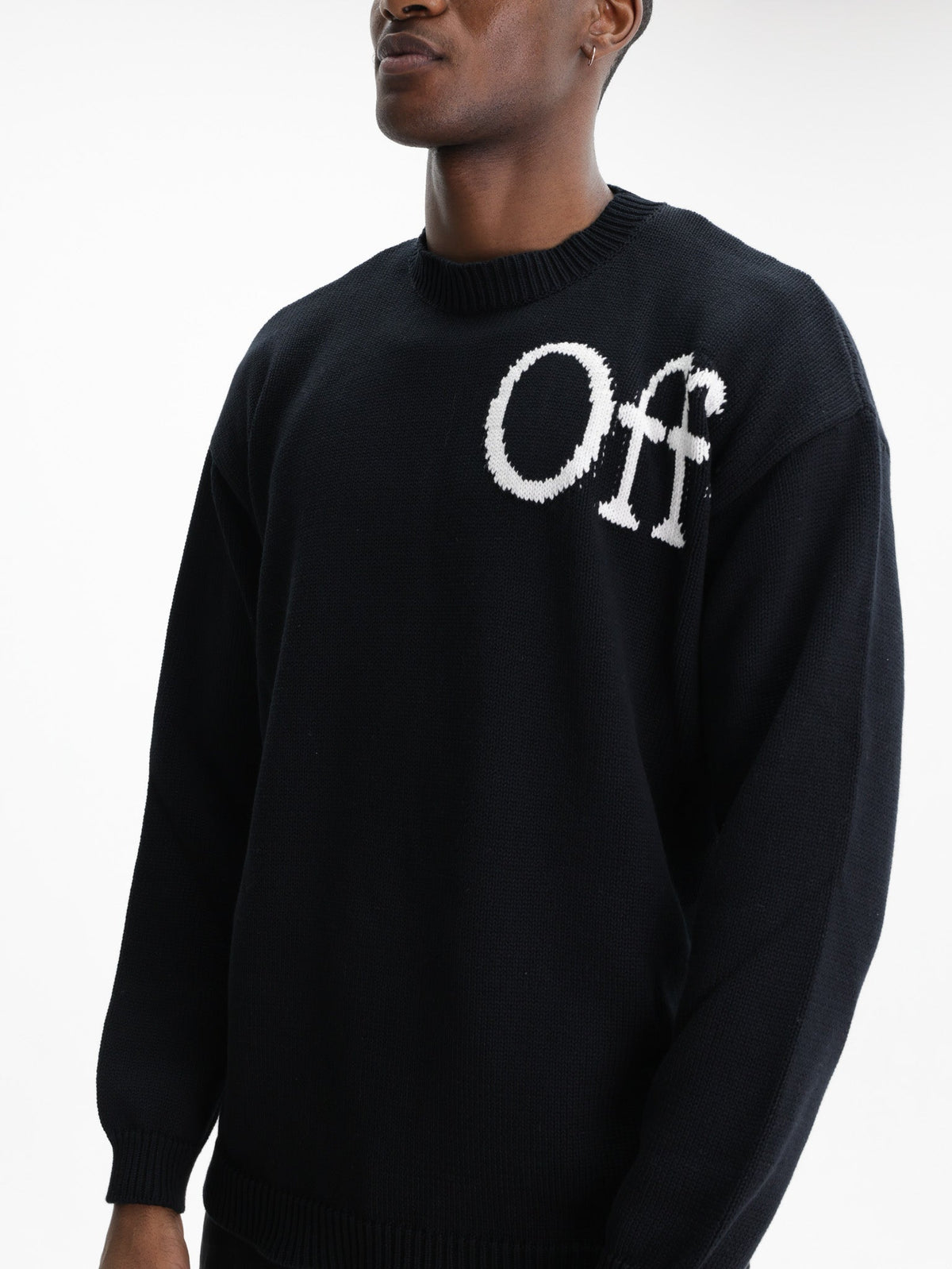 Off - White T-Shirt Cot Ow Shared Logo Black