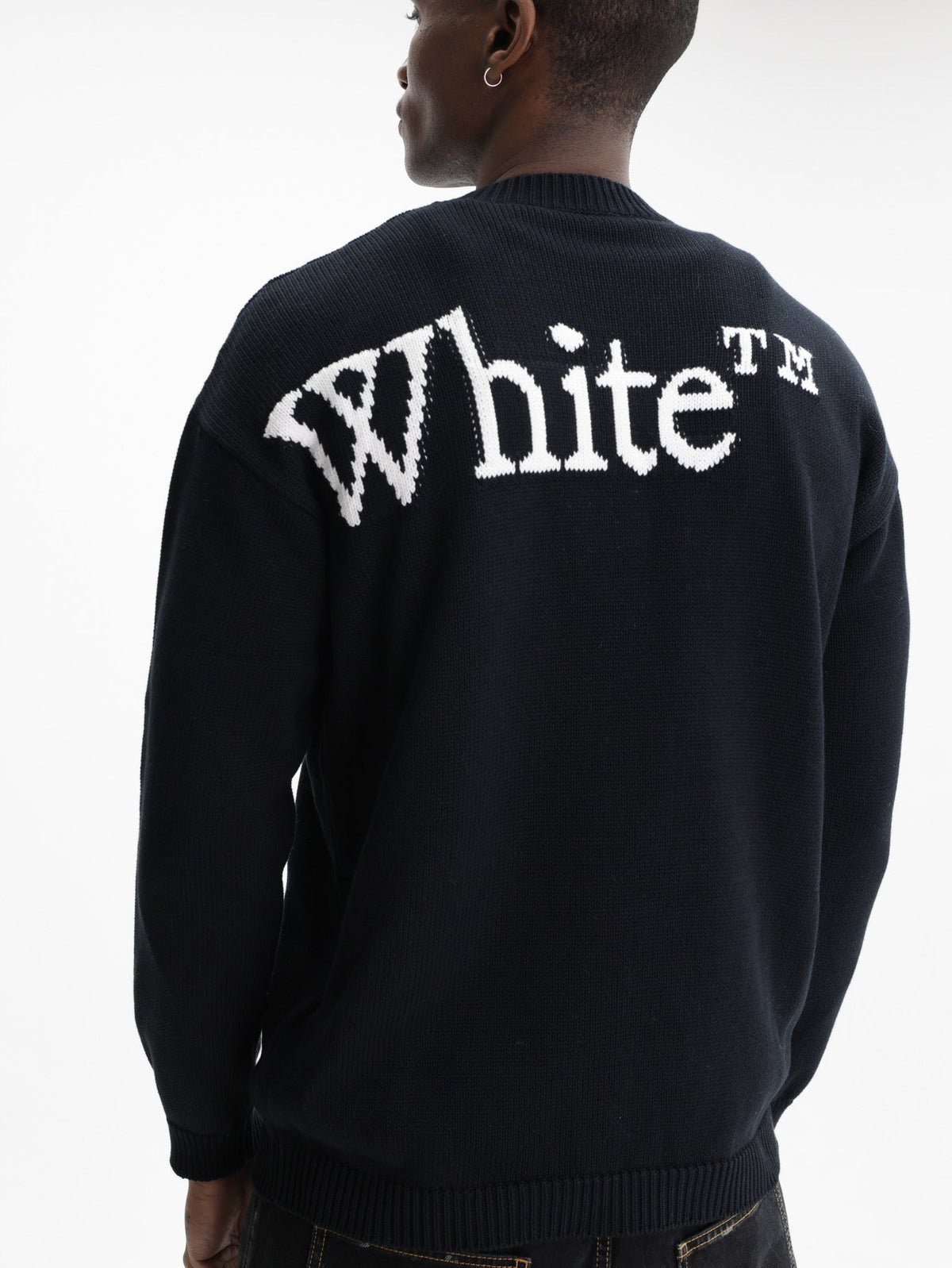 Off - White T-Shirt Cot Ow Shared Logo Black