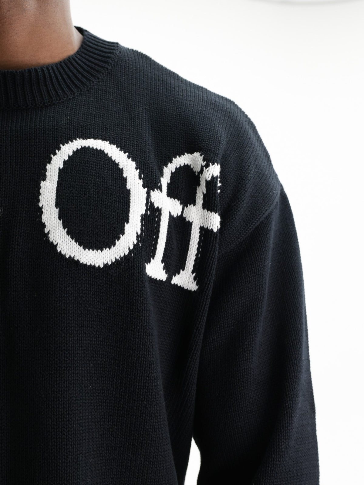 Off - White T-Shirt Cot Ow Shared Logo Black