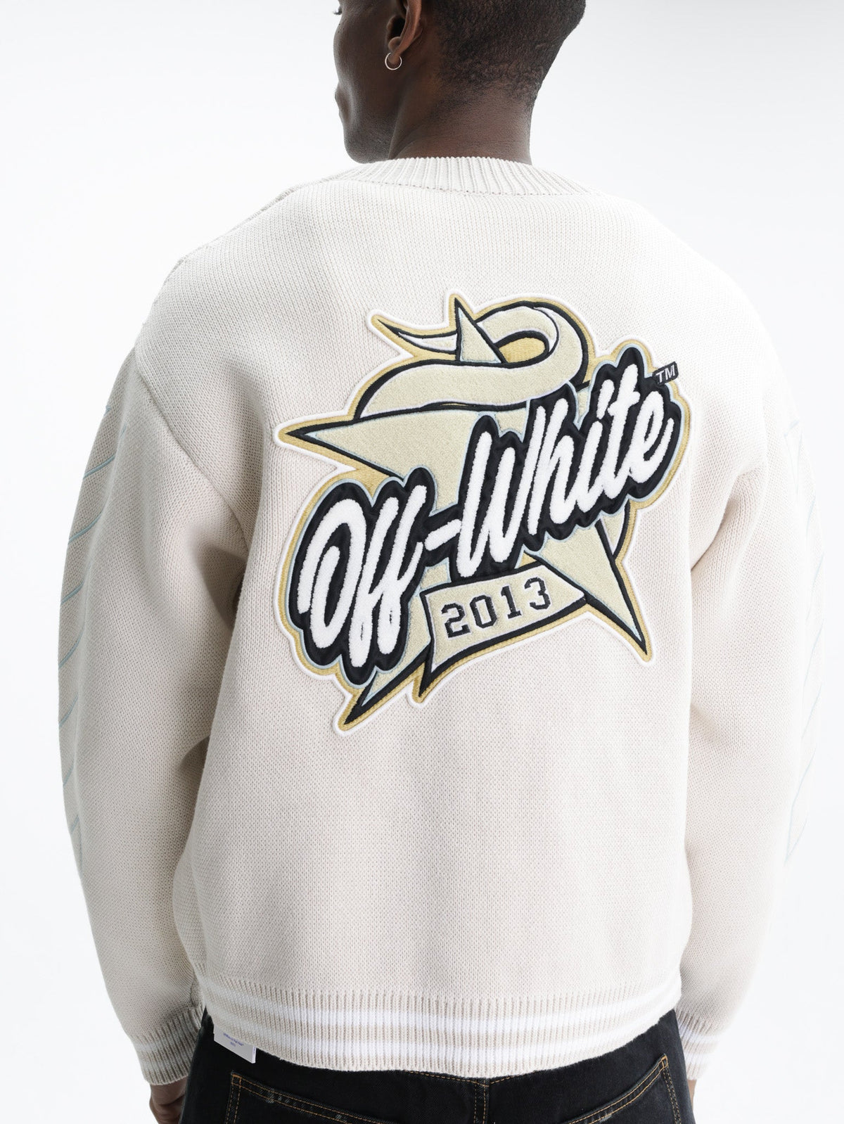 Off - White Cardigan Star Vars Knit Cream