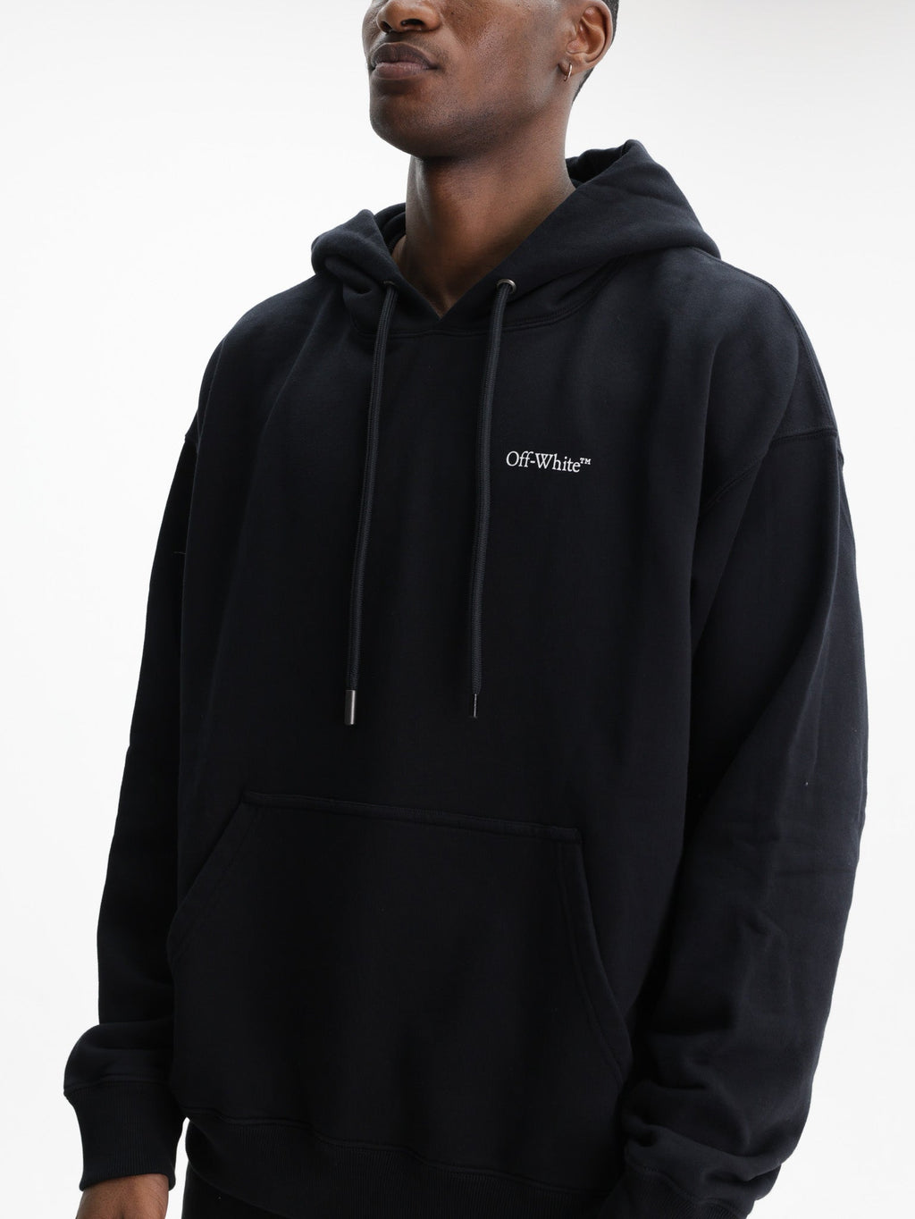 Off - White Hoodie Half Arrows Skate Black